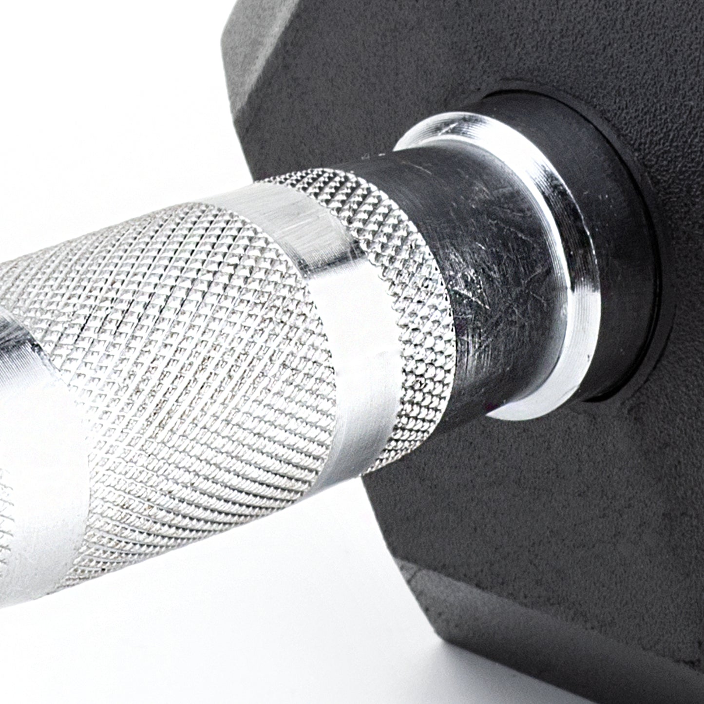 Pro Hex Rubber Dumbbell - 10 KG