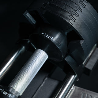 Set Adjustable Dumbbells + Rack | 2 - 32 KG