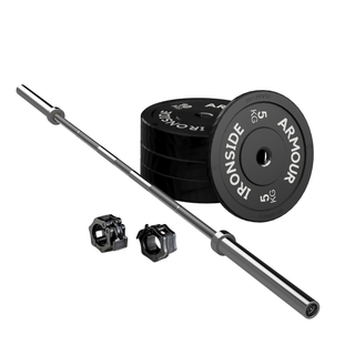 Set Training | Pro Bumper Plates - Bilanciere - Collari