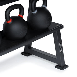 Set Russian Black Kettlebells + Rastrelliera | 4 - 32 KG