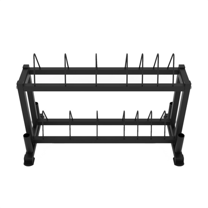 Plate and Barbell Rack