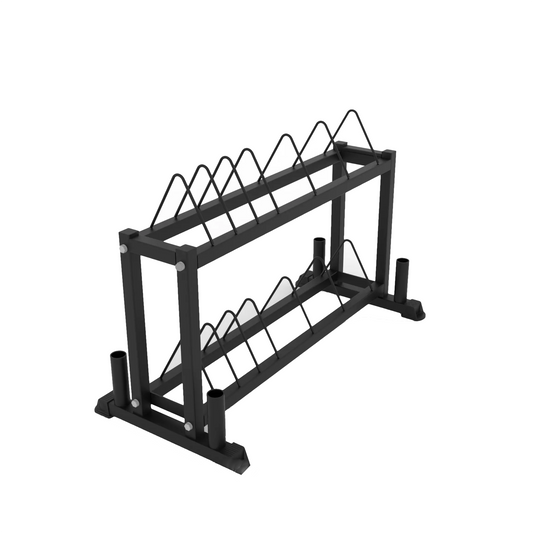 Plate and Barbell Rack