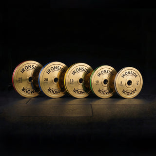 Set Competition Steel Plates Gold | 150KG