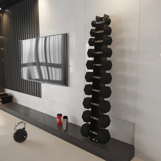Wall-Mounted Dumbbell Rack