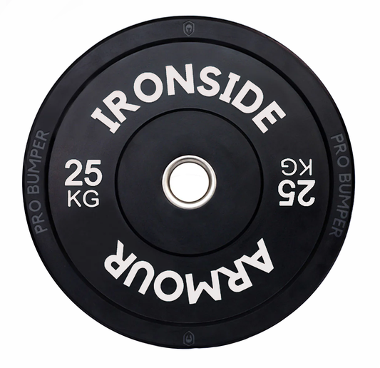 Pro Bumper Plate Black - 25 KG