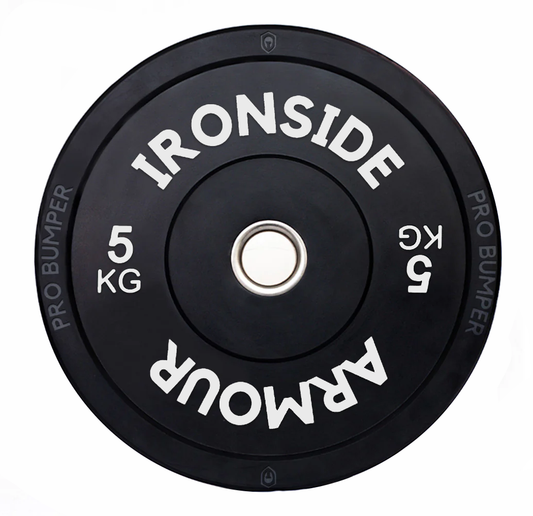 Pro Bumper Plate Black - 2x 5 KG