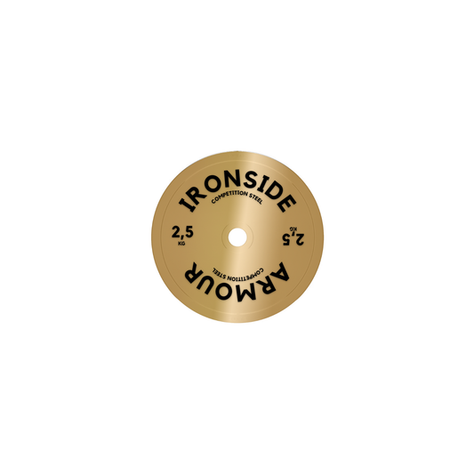 Competition Steel Plate Gold - 2x 2,5 KG