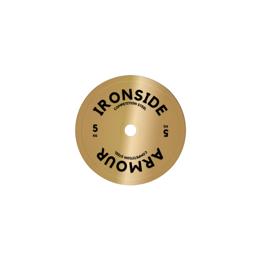 Competition Steel Plate Gold - 2x 5 KG